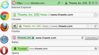 How EV Appears in Your Browser